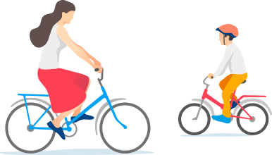 people ridingy